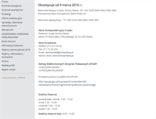 Tablet Screenshot of bip.gminaolawa.pl
